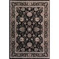 thumbnail image 1 of Art Carpet 841864102208 4 x 6 ft. Arabella Collection Traditional Border Woven Area Rug, Black, 1 of 5
