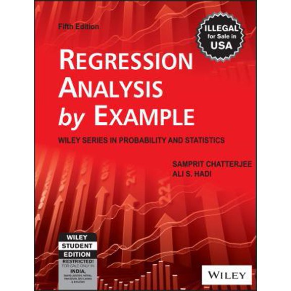 Pre-Owned Regression Analysis By Example (Edn 5) By Ali S. Hadi,samprit Chatterjee (Paperback) 8126545666 9788126545667