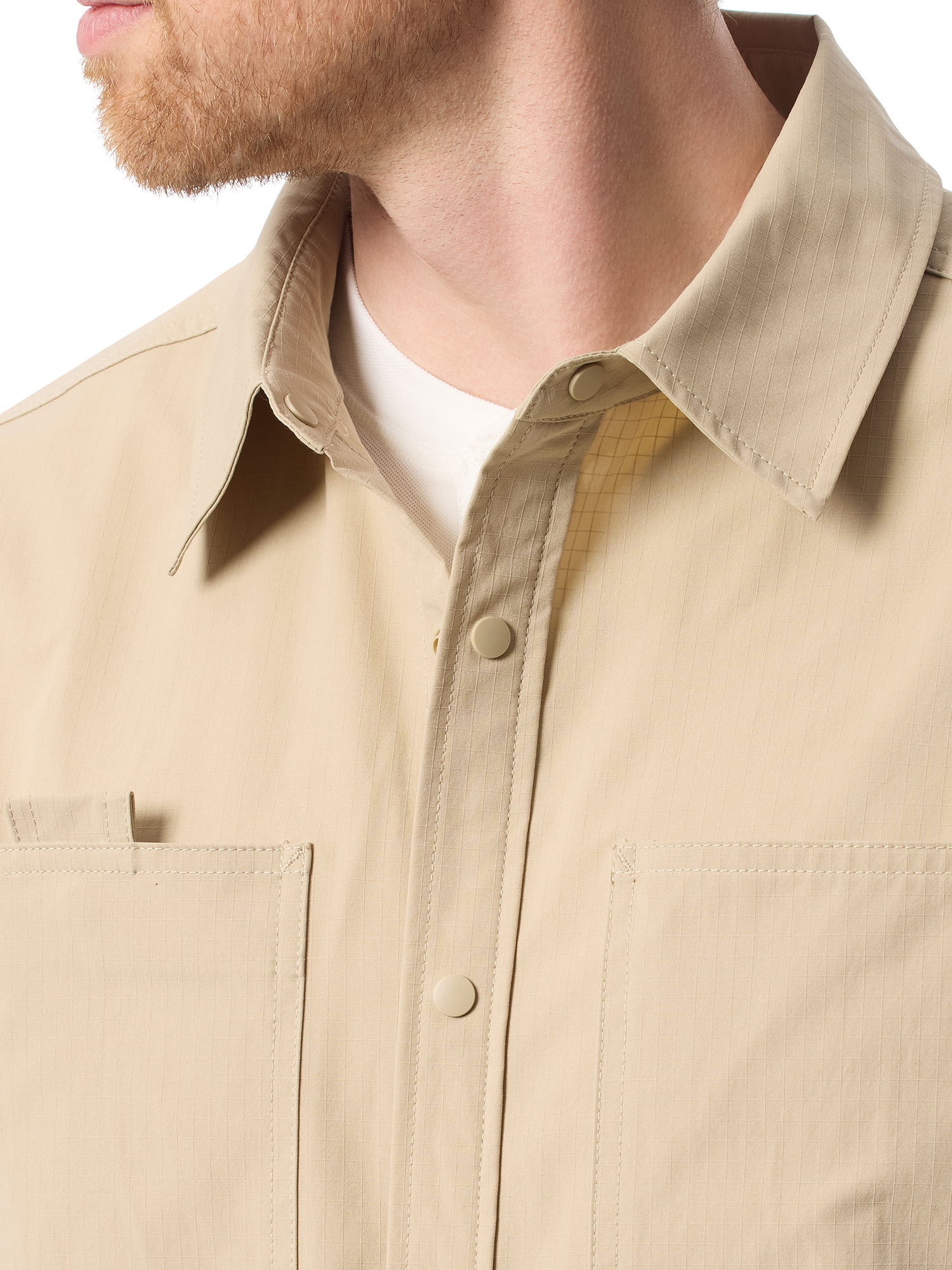 Bass & Co Men's Techstop Shacket, Sizes S-3XL