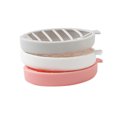 thumbnail image 3 of Hemoton 3pcs Double-layer Soap Dish Fish Shape Plastic Soap Box Bathroom Draining Soap Rack Soap Storage Container, 3 of 8
