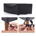 thumbnail image 4 of Heavy Duty Patio Furniture Covers Waterproof, Outdoor Table and Chair Set Cover with Windproof Buckle Straps for Sectional Sets, 4 of 4