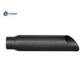 thumbnail image 2 of Fedar Inlet 3 inch Outlet 4 inch Slant Angle Cut Exhaust Tip Tail Pipe Tailpipe, 2 of 6