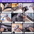thumbnail image 4 of YIKEXINCHEN Handheld Car Vacuum Cleaner Cordless，4-in-1 Portable Mini Household Compact Vacuum Cleaner with 7 Attachments for Car, 4 of 9