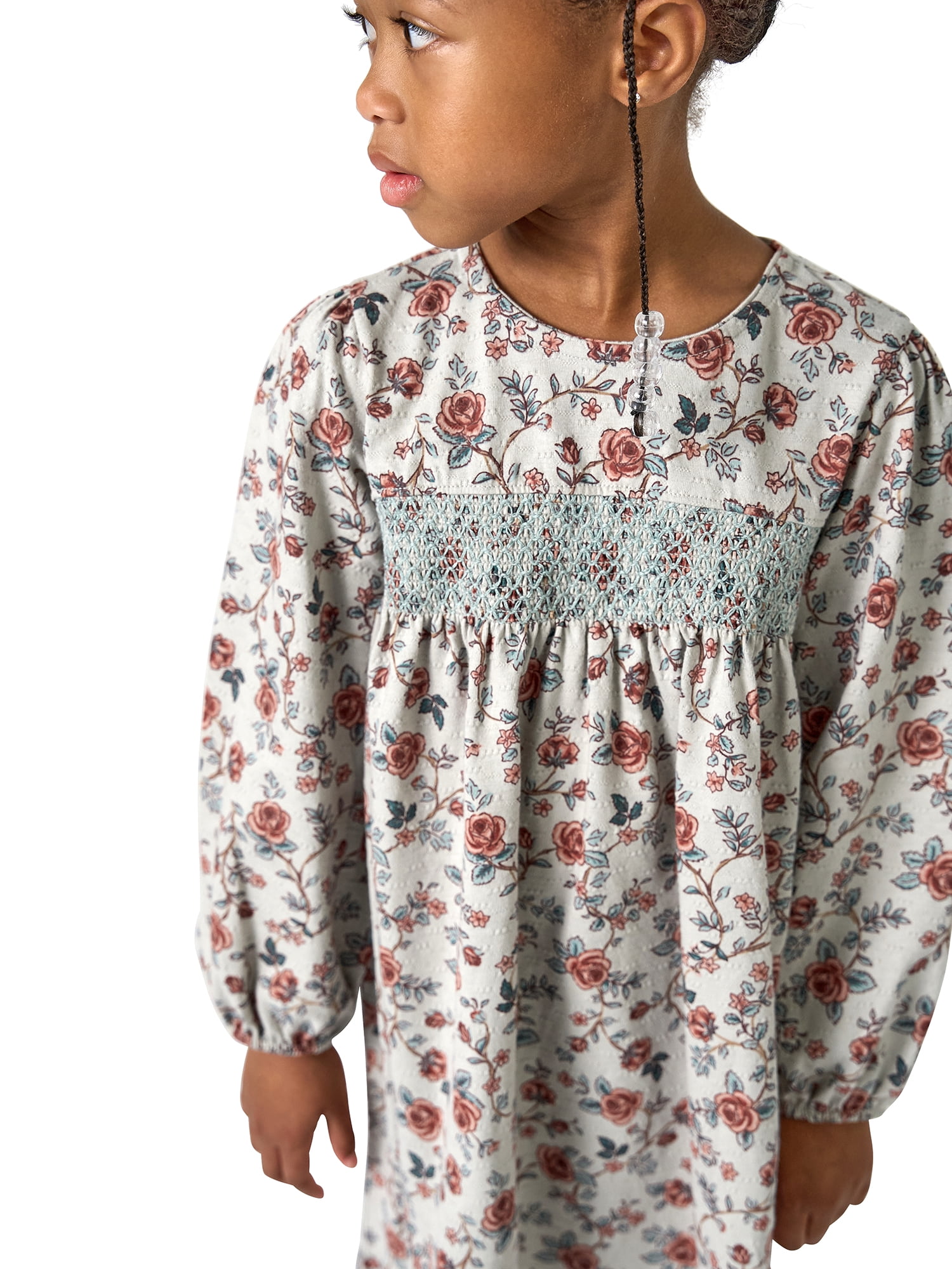 Modern Moments by Gerber Toddler Girl Smocked Party Dress, Sizes 12 Months - 5T