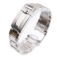 thumbnail image 3 of Cadena de reloj sólida Correa de reloj de acero inoxidable 316 para hombre Correa de acero inoxidable Correa de acero de 20 mm Correa de acero multifuncional Correa de reloj de repuesto, 3 of 5