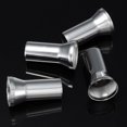 thumbnail image 3 of 4PCS Chrome Alloy Universal Silver Wheel Tyre Valve Caps Stem Dust Cover, 3 of 8
