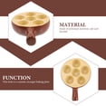 thumbnail image 2 of MultiUse Ceramic Escargot Pan for Home Use with NonSlip Bottom and Smooth Handles, 12 Snails, 2 of 6