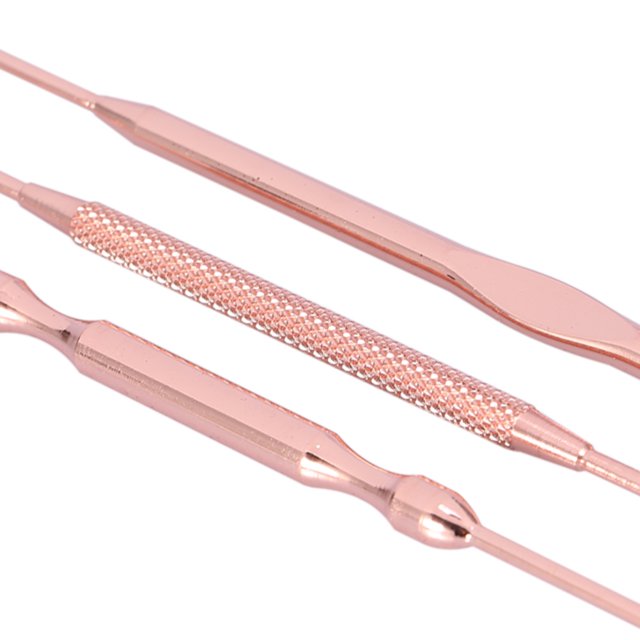 Limpiador de Orejas, 3 Piezas/Set Earpick Ear Care Herramienta de Acero Inoxidable Limpiador de Cera ovedor de Cera de Orej limpiador de oídoslimpiador Spptty cuidado personal