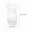 thumbnail image 2 of OQRKI 2 Pairs Toe Socks Running Five Finger Socks Low Cut Cotton Ankle Toe Socks for Men Women Bunion White, 2 of 7
