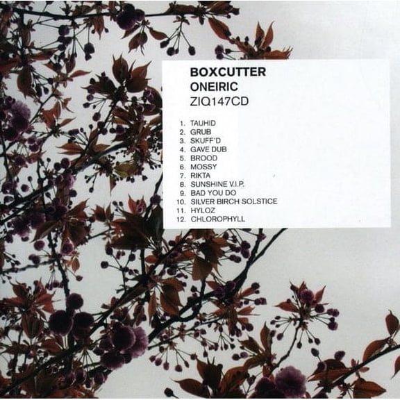 Boxcutter - Oneric - Electronica - CD