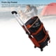 thumbnail image 3 of Bolsas De Prenda Rodantes Para Viajes, Bolsas De Lona De 40 Litros Con Carrito Desmontable, Maleta De Equipaje De Viaje A Prueba De Agua De Cuero PU Para Hombres Mujeres Negocios, 3 of 7