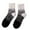 Black, variant on Women's Coral Fleece Sleep Socks, Non-Slip Gripper Slipper Socks, Ultra Soft Plush Thermal Bed Socks, Cozy Winter Indoor Wear, Gift Ready House Socks, Ankle Length - Black