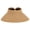 Khaki, variant on PULLIMORE Sun Visor Hats for Women,Foldable Wide Brim UV Protection Summer Beach Hat (Khaki)