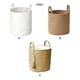 thumbnail image 4 of Matsuzay Cesta de almacenamiento hermosa y a la moda, mejora la decoración del hogar, cesta de ropa sucia de cuerda de algodón bien tejida sin Almacenamiento y organización del hogar yute con forro S, 4 of 6