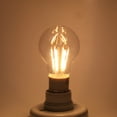 thumbnail image 4 of Bombilla LED de filamento COB E27 de 12 V, luz regulable de 360 grados, nueva (6 W, blanco cálido), 4 of 6