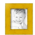 thumbnail image 2 of ArtToFrames 5x6 inch Yellow Picture Frame, Yellow Wood Poster Frame (4584), 2 of 8