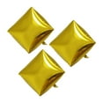 thumbnail image 5 of Dytern Party 3pcs 4D Square Balloon Aluminum Film Balloon Cube Wedding Party Supplies for Birthday Festival (Gold), 5 of 10