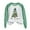 Light Green, variant on Women's Tree Themed Printed Pullover Top With Shoulder Sleeve Hoodie Ladies Sweatshirt Tops