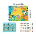 thumbnail image 3 of Children's Busy Books Hand Books Quiet Books Pasted Books Puzzle Toys Early Childhood Education Books, 3 of 6
