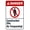 Warning Sign 2, variant on Consulting Room Warning Sign 8"x12" - Room Security Metal for Doctor Office Therapy Clinic Business Home Outdoor Indoor Road Yard Garage Street Wall