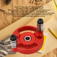 thumbnail image 3 of Guide de Forage en Bois Auto-Centrant Outil de Positionnement Professionnel, 3 of 8