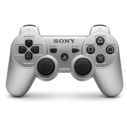 Restored Sony OEM PS3 Dualshock 3 Controller Silver For PlayStation 3
