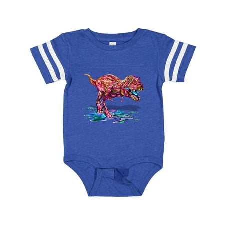 

Inktastic Colorful T-Rex Gift Baby Boy or Baby Girl Bodysuit