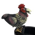 thumbnail image 1 of Estatua De Jardín De Animales Resina Animal Jardín Estatua Adornos Gallo Búho Pájaros Escultura Arte Decoración (C) Libre de BPA, 1 of 1