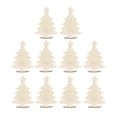 thumbnail image 1 of KLKCMS 10Pcs Christmas Tree Cutouts Gift Tags for Scrapbooking Bookmarks DIY Crafts 17.8cmx10.09cm, 1 of 9