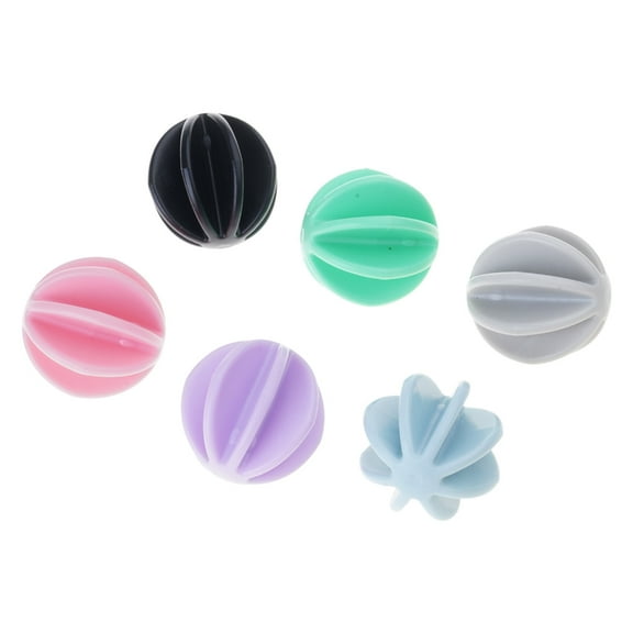 6Pcs Multicolored Shaker Sphere for Protein Drink Ensuring Without Clumps Mixing in Shaker Bottles