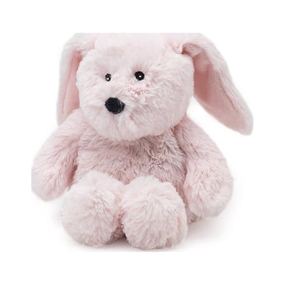 Warmies Junior 9" Bunny Stuffed Animal, Microwavable Heated Plushie and Weighted Soft Plush Toy