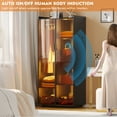 thumbnail image 6 of 71” Armoire Wardrobe Closet with 3 Colors Light, Auto Sensor Closet Wardrobe Cabinet, 6 of 8