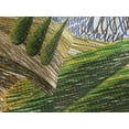 thumbnail image 4 of Ambesonne Colorful Quilted Bedspread Set 3 Pcs, Rural Fields Europe, Queen Size, Multicolor, 4 of 5