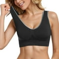 thumbnail image 4 of Women Casual Hollow Out Sport Bra - Breathable No Steel Ring Underwear, 4 of 5