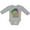 AC-Heather Grey, variant on Inktastic Mardi Gras New Orleans Louisiana Jester Hat Boys or Girls Long Sleeve Baby Bodysuit