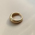 thumbnail image 1 of Pendientes de anillo liso, pendientes de aguja de plata, anillo para oreja femenina, uñas de hueso, pendientes de estilo frío a la moda, pendientes con hebilla para la oreja, verano, 1 of 6