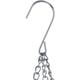 thumbnail image 4 of Cesta colgante de metal para frutas y verduras | Cesta colgante de cocina para más espacio en la encimera como juego de 3 piezas, 4 of 7