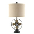 thumbnail image 1 of Antique Fan 24.5-Inch Table Lamp, Iron, 1 of 1