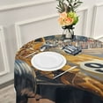 thumbnail image 6 of YAZAOO Round Tablecloth Racing Car Pattern Tableclothes, 6 of 8