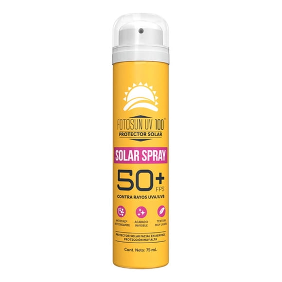 Protector Solar Fotosun UV 100 FPS 50 + Bruma Facial 75ml