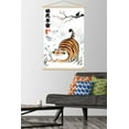 thumbnail image 2 of Alexander The Fat Tiger - Stretch Wall Poster with Magnetic Frame, 22.375" x 34", 2 of 6