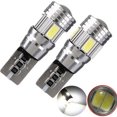 thumbnail image 2 of 2x Blanco T10 6-SMD 5630194168 LED Luz Trasera de Coche Ancho de Lámpara Indicadores de Bombillas Macarena Luz de coches, 2 of 7