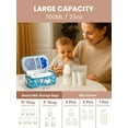 thumbnail image 5 of SUNMON Breast Milk Cooler Travel Bag, Real-Time Temperature Display, Holds 4-6 Breastmilk Storage Bag with 2 Breast Milk Ice Pack, Cooling & Waterproof Portable Cooler for Moms on The Go(Lily), 5 of 8