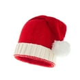 thumbnail image 5 of UHGANN Under $5 Christmas Hats, Santa Hat for Kids/Baby Unisex Warm Comfort Red Velvet Holiday Xmas Hat for New Year Festive Party Decoration, 5 of 9