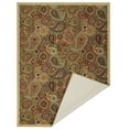 thumbnail image 2 of Ottomanson Ottohome Collection Non-Slip Rubberback Paisley Design Indoor Area Runner Rug, Beige, 2 of 7