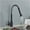 Matte Black, variant on Matte Black Kitchen Sink Faucet One Handle Two Function Spray Kitchen Faucet Spring Brushed Nickle Tap