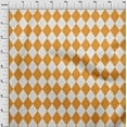 thumbnail image 4 of oneOone Cotton Cambric Orange Fabric Argyle Sewing Fabric By The Yard Printed Diy Clothing Sewing Supplies 42 Inch Wide, 4 of 4
