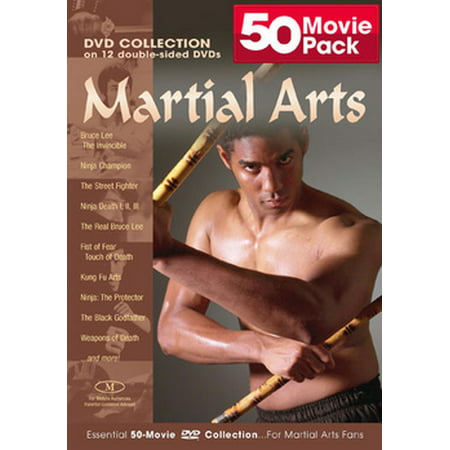 Martial Arts 50 Movie Pack (DVD) (Best Martial Arts Anime Series)