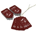 thumbnail image 3 of Inkdotpot Real Silver Foil Happy Halloween Halloween Tags Favor Hang Paper Tags 50 Pack, 3 of 6