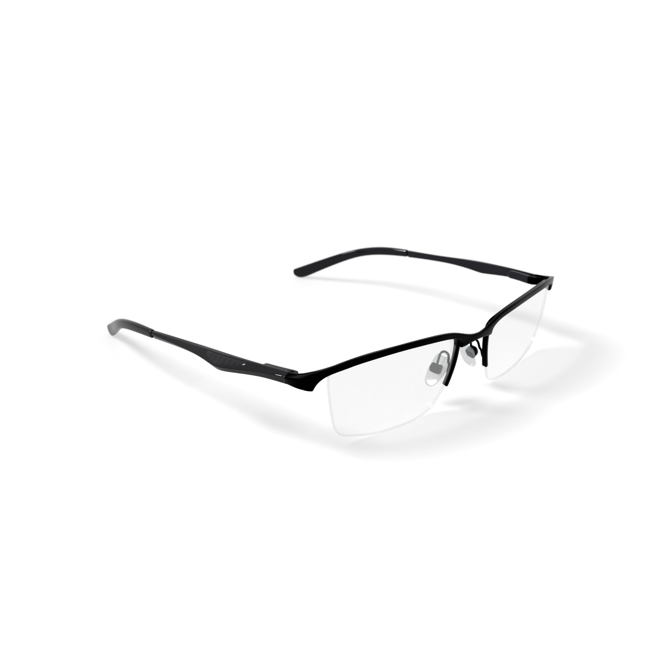 New Balance Men's NB506 Rectangular Prescription Eyeglasses with